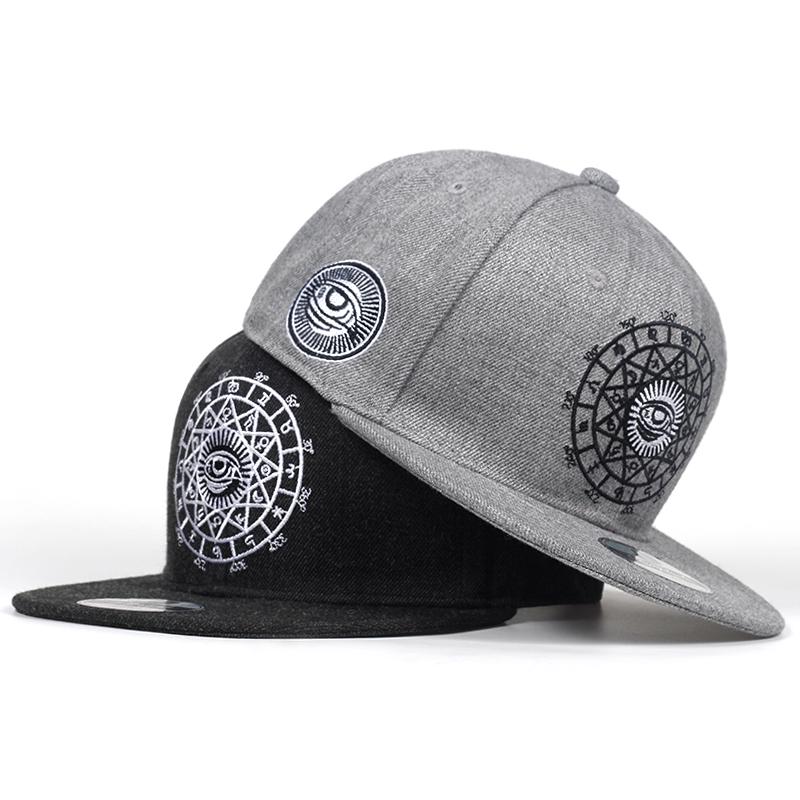 Cap Factory Platte hoed damesmode snapback hiphop honkbalhoeden katoenen truckerpet voor heren zwart