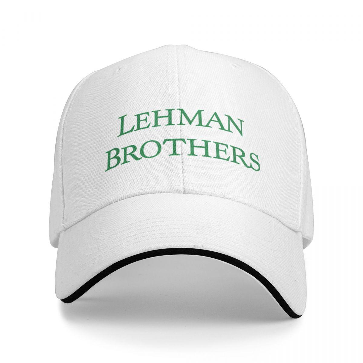 91460000MAC14ECE0X Lehman Brothers Risk Mangement Dept Vintage Corporate WSB Trader Gift Cap baseball cap bucket hat Heren cap luxe merk Dames