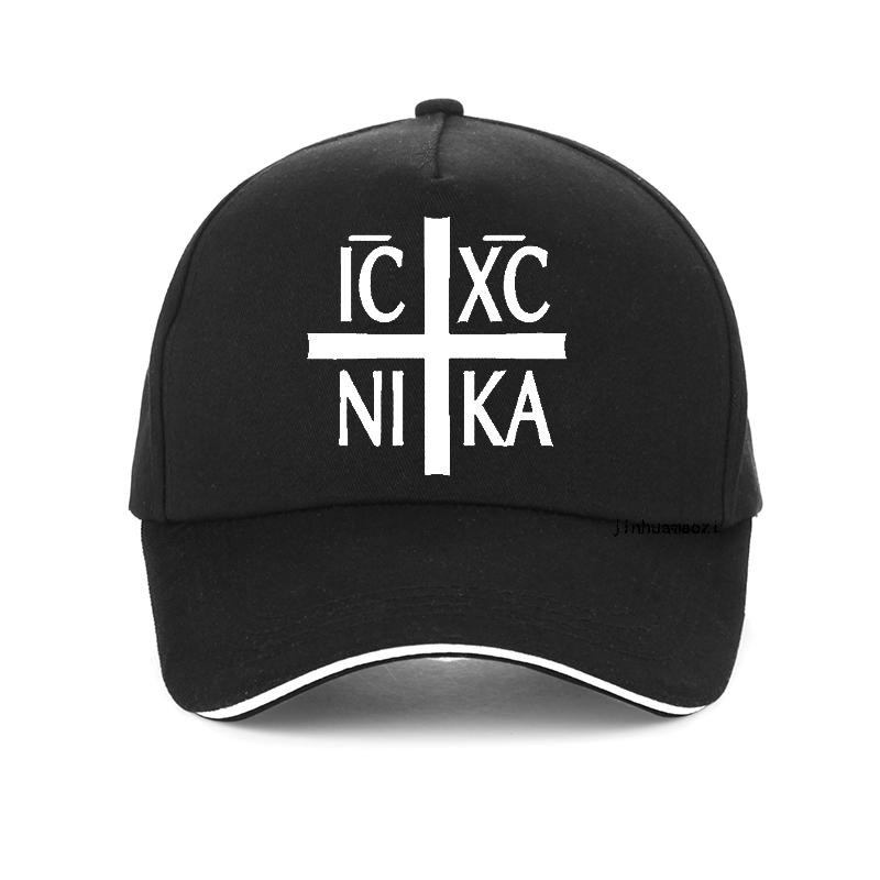 91440118MAC4M03W3Q Orthodox Christendom IC XC NIKA Cross Christelijk Orthodoxe Unisex print Baseball Cap Unisex zomer Papa hoed mode Christelijke hoeden