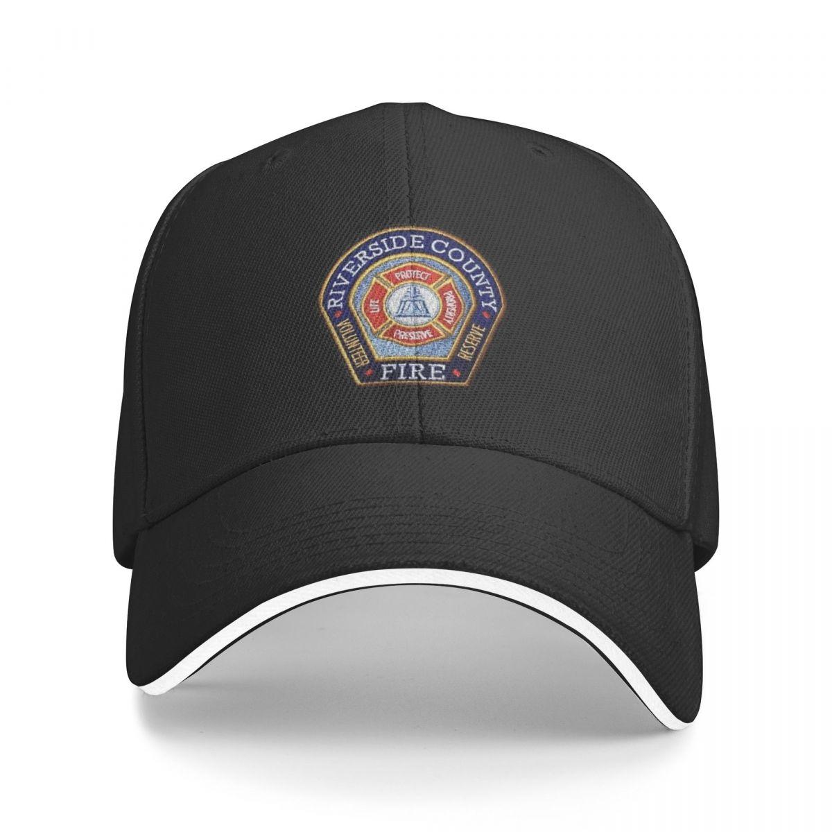 91510108MAC0Q8XL4Q Riverside County California Fire Department Reserve Vrijwilliger Baseball Caps Snapback Fashion Baseball Hoeden Ademend Unisex As shown