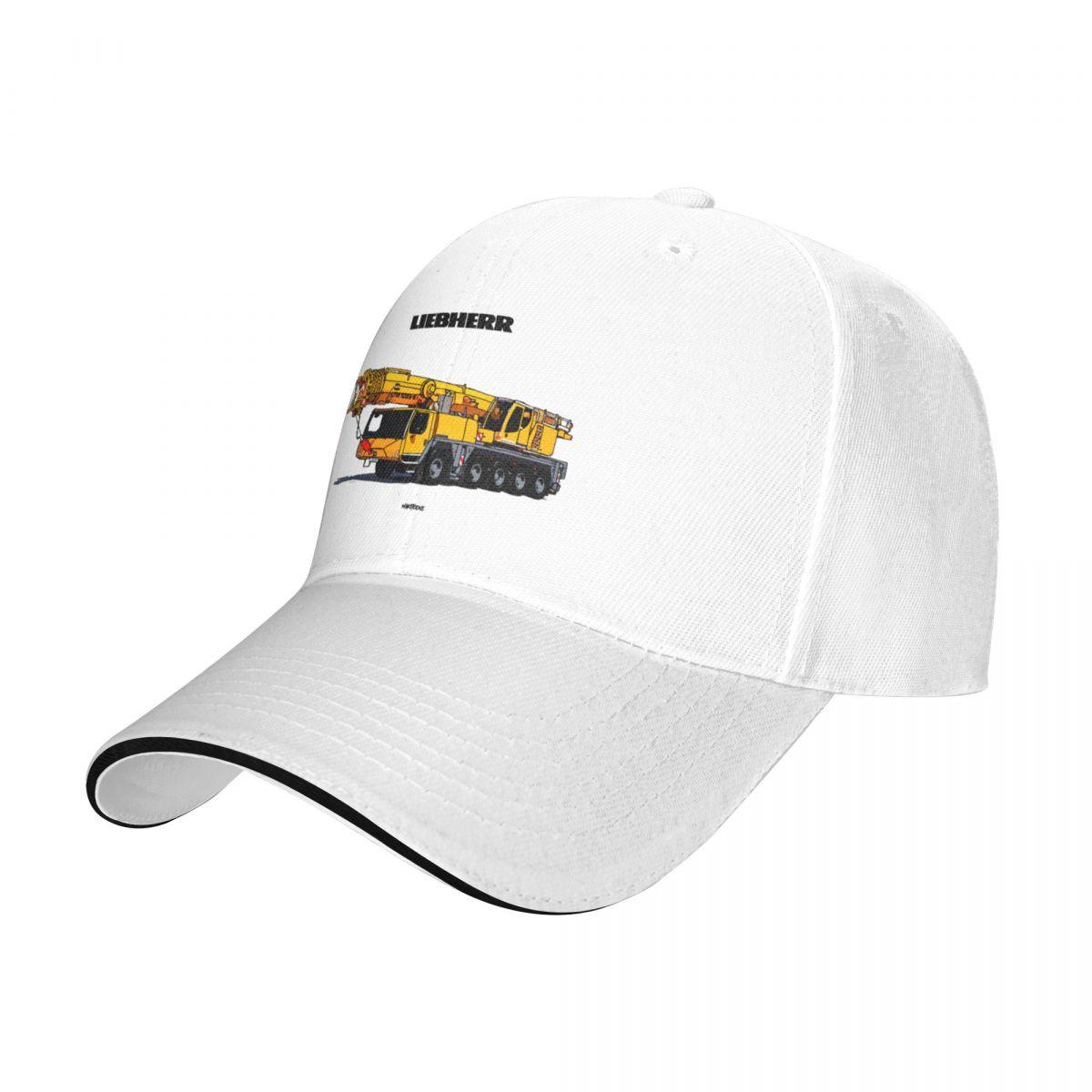 91220702MAC3XJBU98 Liebherr Heavy Crane Cap Baseball Cap pluizige hoed Hoed vrouwelijk winter Unisex's