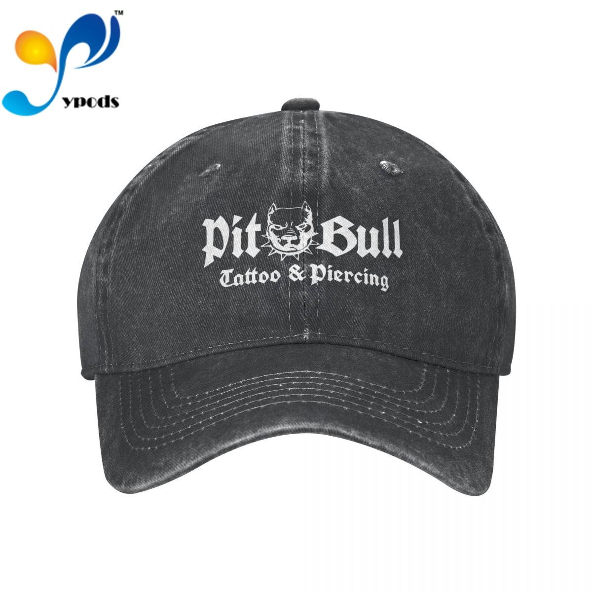 91420583MAC2W16L8R PITBULL Amerikaanse Pit Bull Hond 4 Denim Baseball cap Snapback Hoeden Herfst Zomer Hoed voor Unisex Vrouwen Caps Pet hoeden One Size