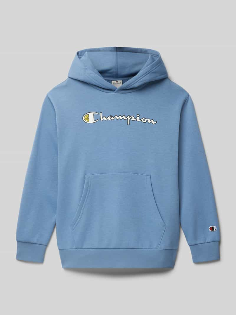 Champion Hoodie met labelprint