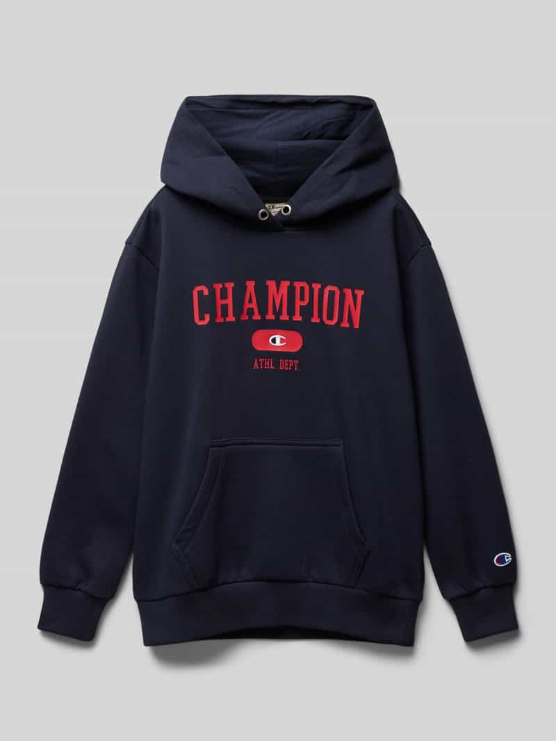 Champion Hoodie met labelprint