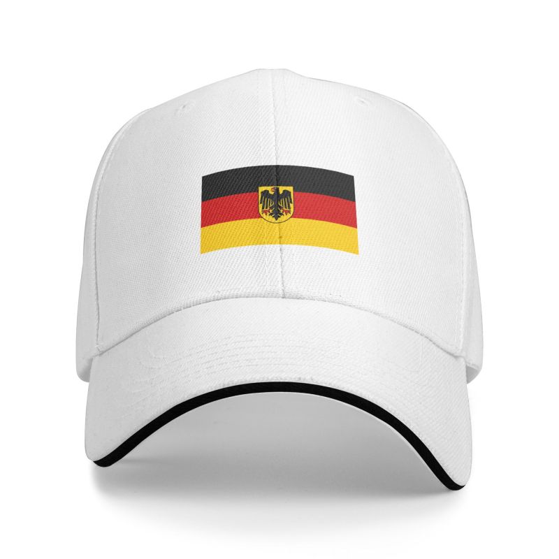 91530102MAC2AA7079 Gepersonaliseerde vlag van Duitsland Baseball Cap Unisex Dames Verstelbare Dad Hat Streetwear Baseball Cap