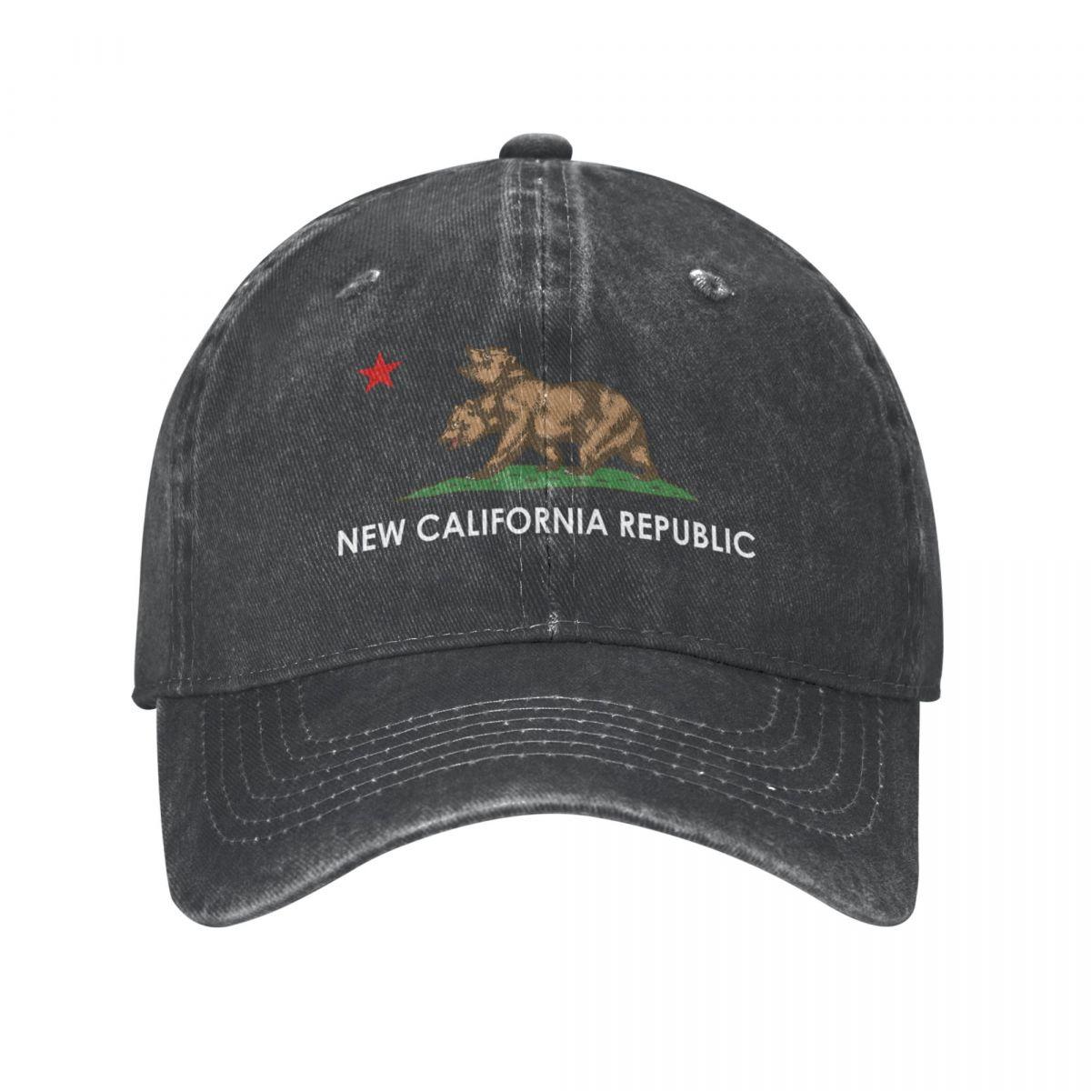 91220702MAC3XJBU98 Nieuwe California Republic NCR Fallout Fan Art Cowboyhoed Mannelijke Stranduitje Ball Cap Vrouwen Hoed Unisex's