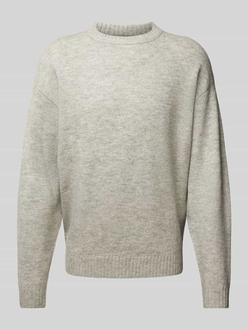 Jack & jones Gebreide pullover met ronde hals, model 'OLLIE'