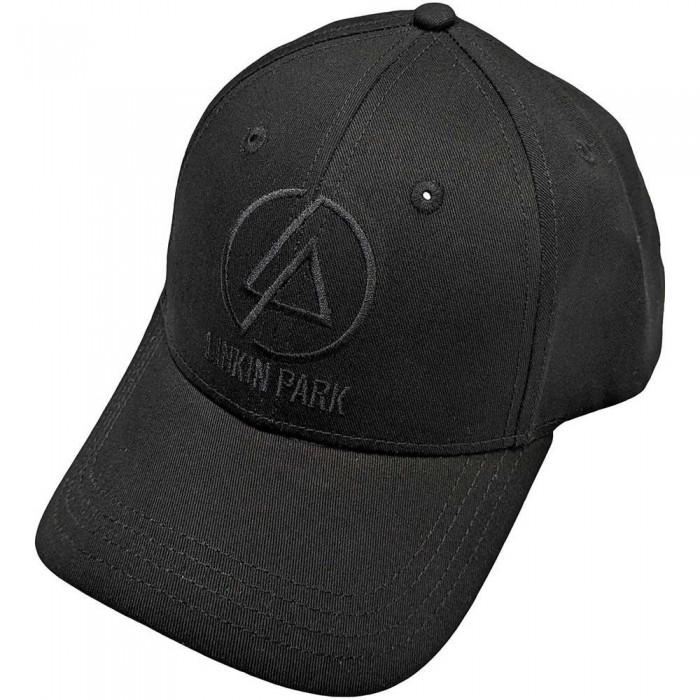 Pertemba FR - Apparel Linkin Park unisex volwassen concentrische tekstlogo baseballpet One Size zwart