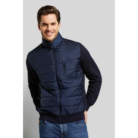 Bugatti Sweatvest met rode mesh-details