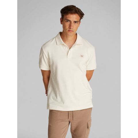 Calvin Klein Poloshirt WOVEN LABEL POLO