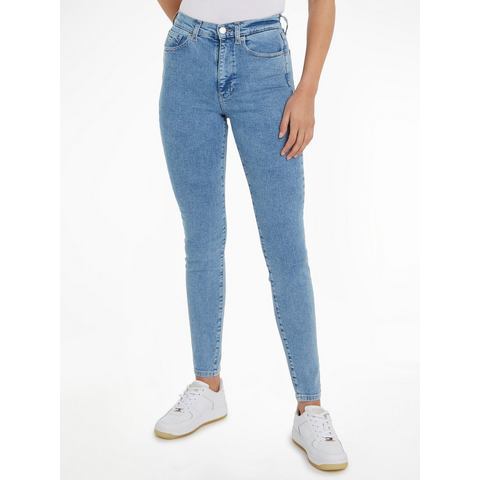 TOMMY JEANS Comfortabele jeans Sylvia Skinny Slim Jeans hoog model