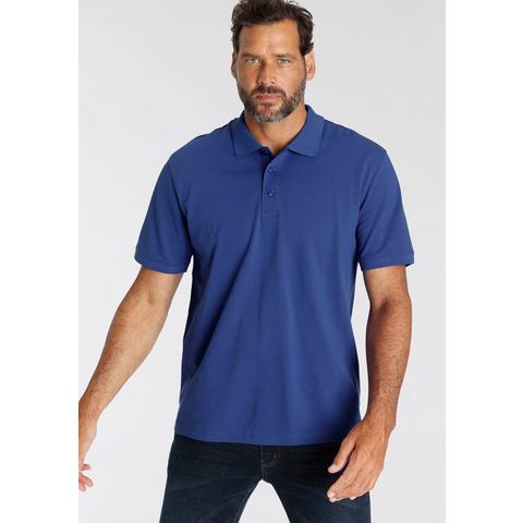 Man's World Poloshirt Korte mouwen, losse pasvorm, effen