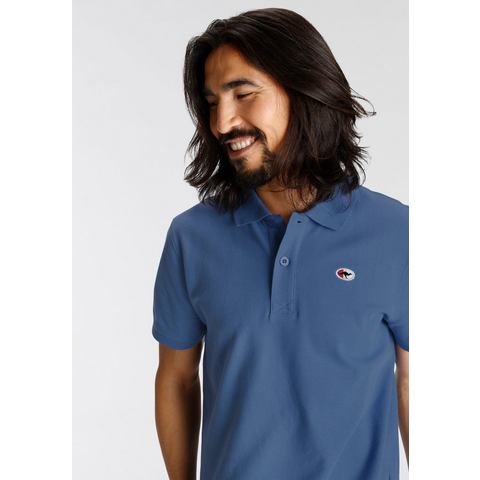 KangaROOS Poloshirt Korte mouwen, met polokraag, van piqué-stof, van 100% katoen