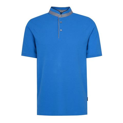 Bugatti Poloshirt met opstaande kraag