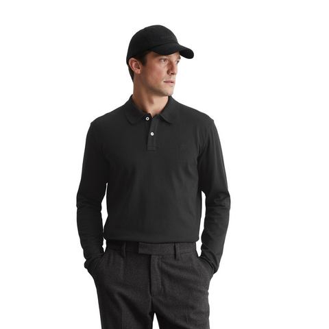 Marc O'Polo Poloshirt met lange mouwen