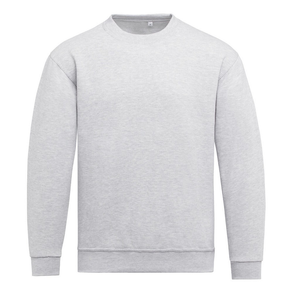 SG Uniseks heather crew neck sweatshirt voor volwassenen