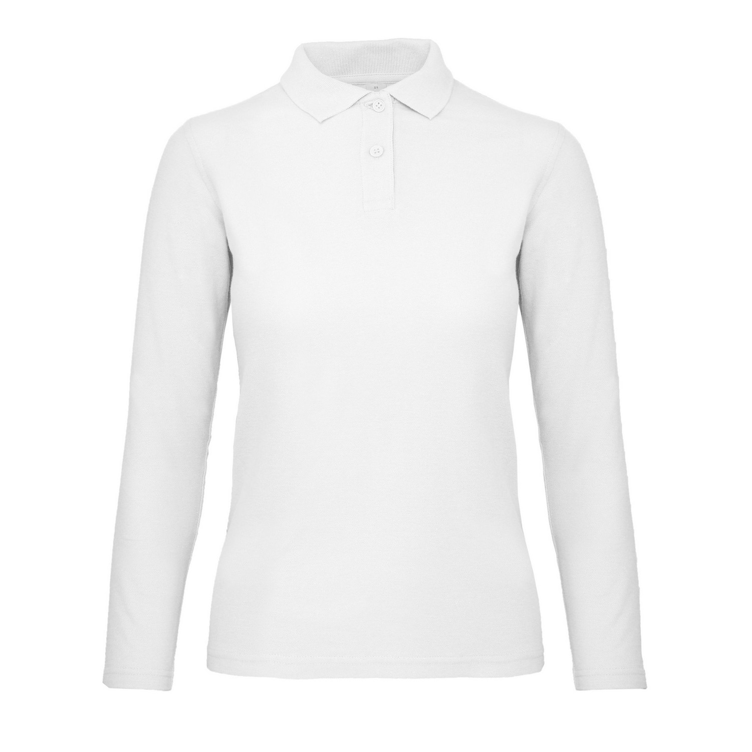 B and C Dames id.001 poloshirt met lange mouwen