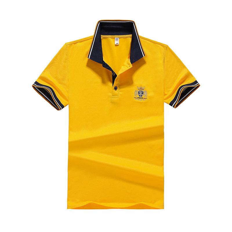 Jianchi.C Clothing Zomer Plus Maat 8xl Heren T-shirt met korte mouwen Heren poloshirt M blauw