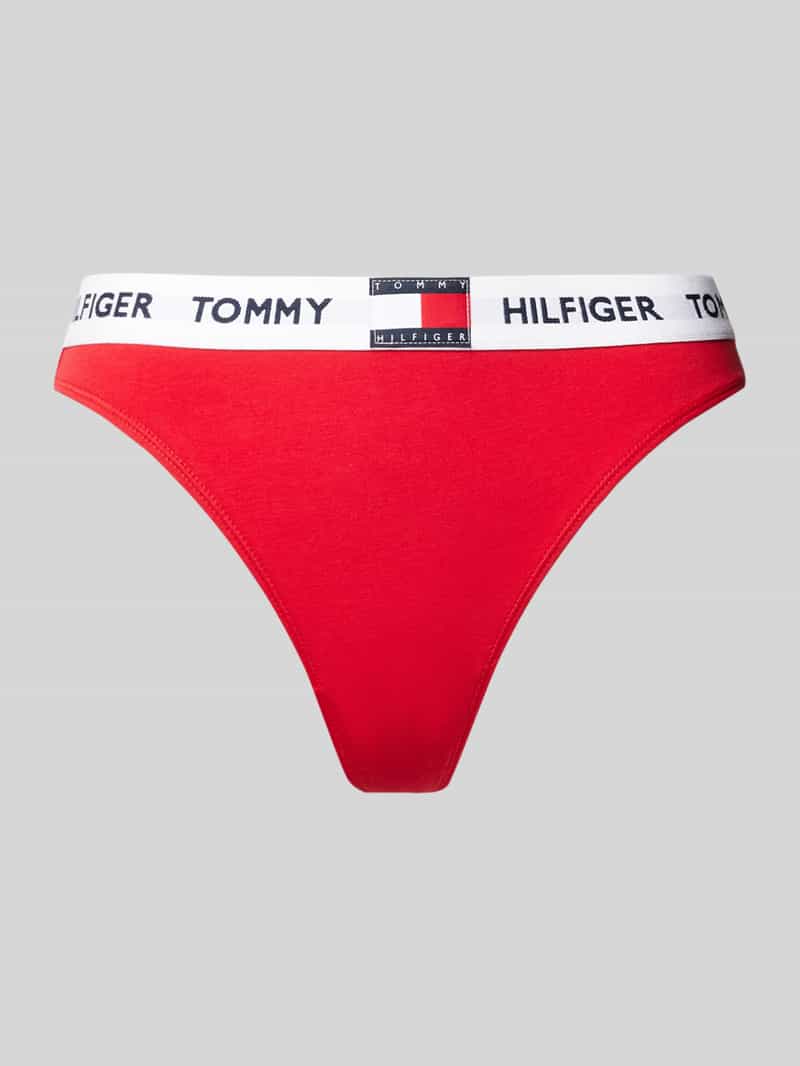 Tommy Hilfiger String met elastische band met logo