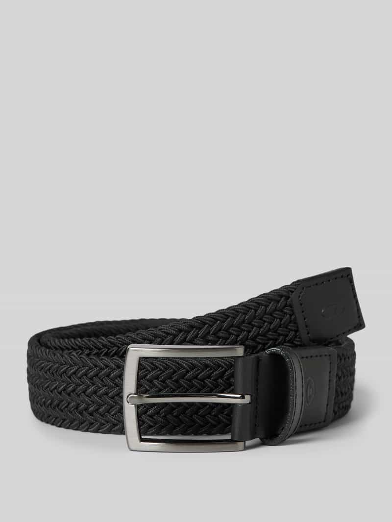 Tom Tailor Gevlochten riem TTJamie met logo blindstempel