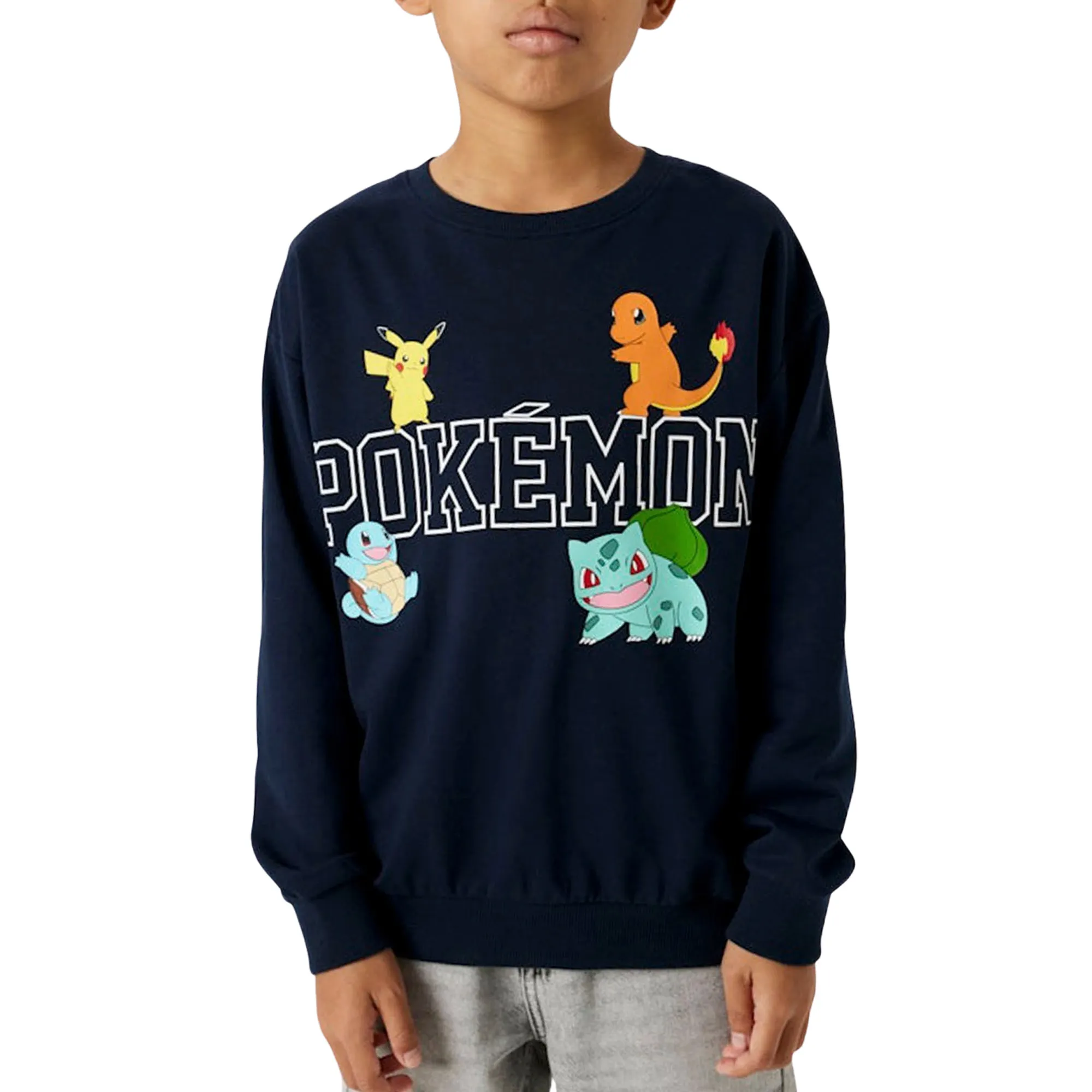 Name It Sweatshirt NKMDAY POKEMON NREG SWEAT BRU NOOS SKY