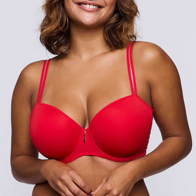 PrimaDonna Twist East End BH met beugel, rood