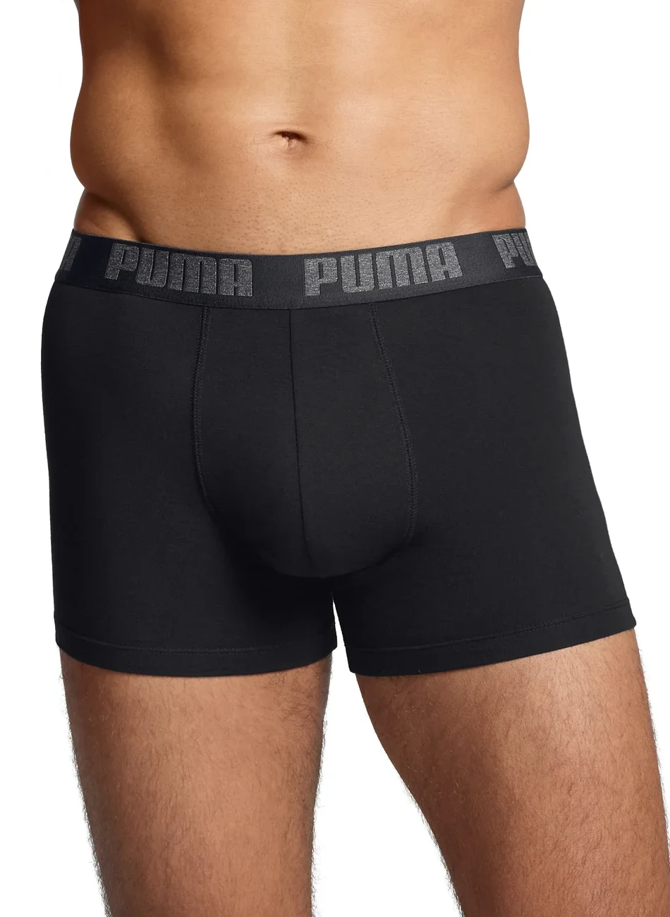 PUMA Boxershort PUMA MEN EVERYDAY BOXER 6P ECOM Elastische logoband, stretchmateriaal (Set van 6)