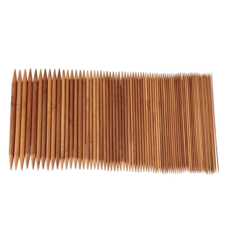 ProductsPro Dubbele Puntige Bamboe Breinaalden Trui Breien Handschoenen En Sokken Glad Craft Naald