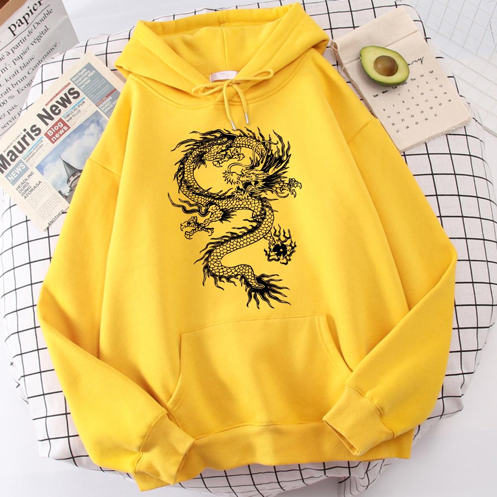 Boutique sports suit series 2 Zwarte Draak Tattoo Stickers Grappige Prints Hoodies Mannen Grappige Straat Sweatshirt Casual Kleding Sport Losse Hoodie Heren XXL