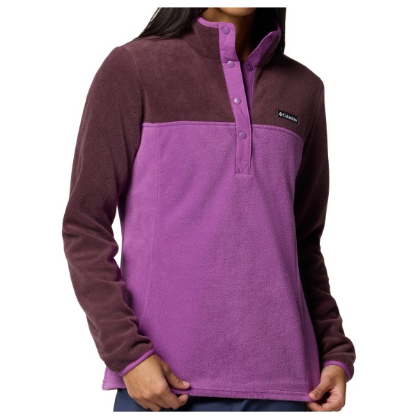 Columbia - Women's Benton Springs 1/2 Snap Pull Over II - Fleecetrui, purper