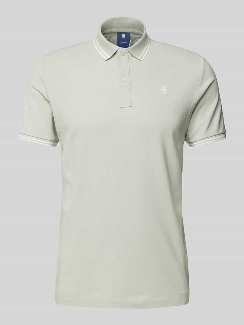 G-Star Raw Poloshirt met labelstitching