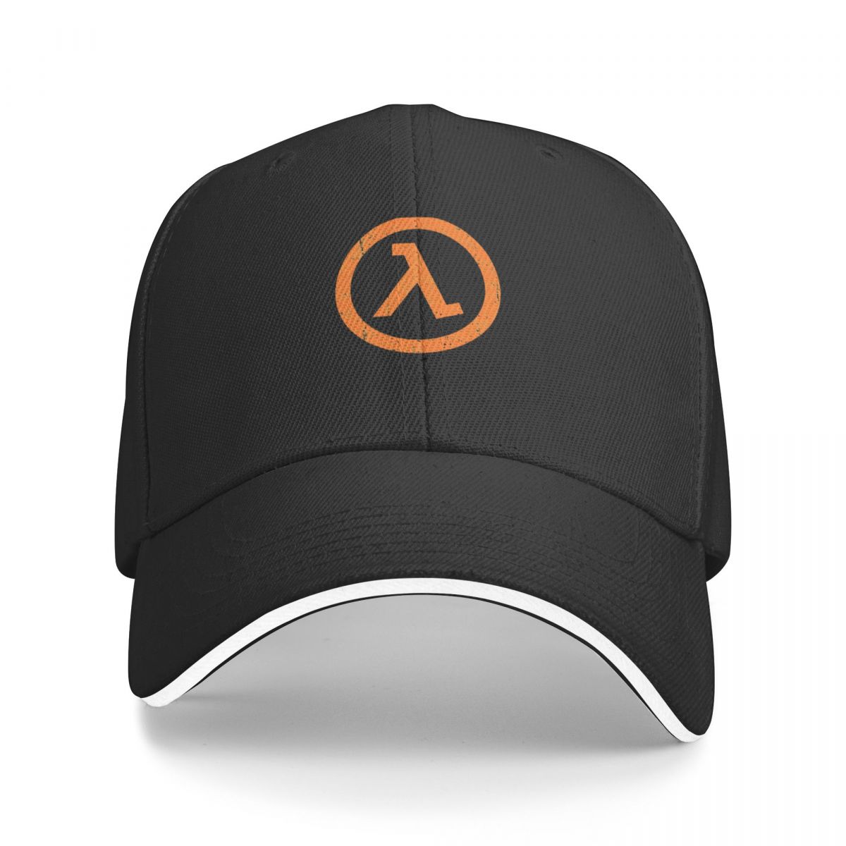 91460000MAC14ECE0X Half Life Lambda Symbol Cap honkbalpet Rugbypet voor heren Dames