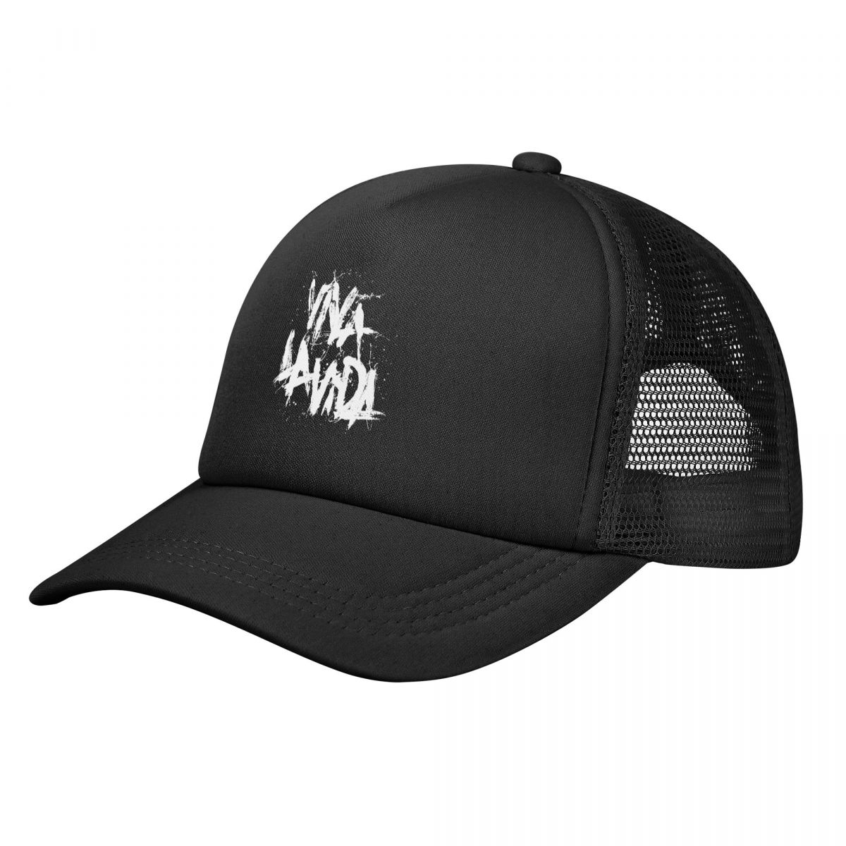 91140106MA0LTHB19W Coldplay Viva La Vida Stretchy Trucker Hat Mesh Baseball Cap Verstelbare Snapback Sluiting Hoeden voor Unisex Vrouwen Comfortabel Adjustable