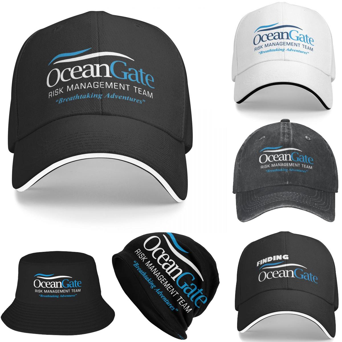 91440605MAC3NXC54W Zomer OceanGate Risicomanagement Baseball Cap Unisex Adembenemende avonturen Dagelijkse hardloopgolfpetten Hoed One Size
