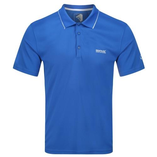 Regatta Maverick V actief poloshirt voor heren 3XL grijs/zilver