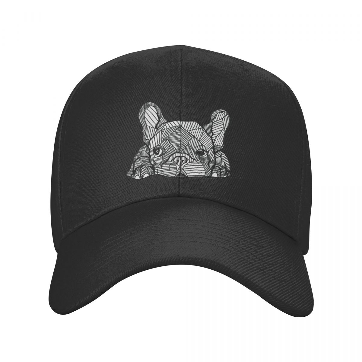 91460000MAC0FHAR19 Klassieke Franse Bulldog Baseball Cap Unisex WoUnisex Verstelbare Unisex Frenchie Dog Dad Hat Outdoor Snapback Caps Trucker Hats Adjustable Cap