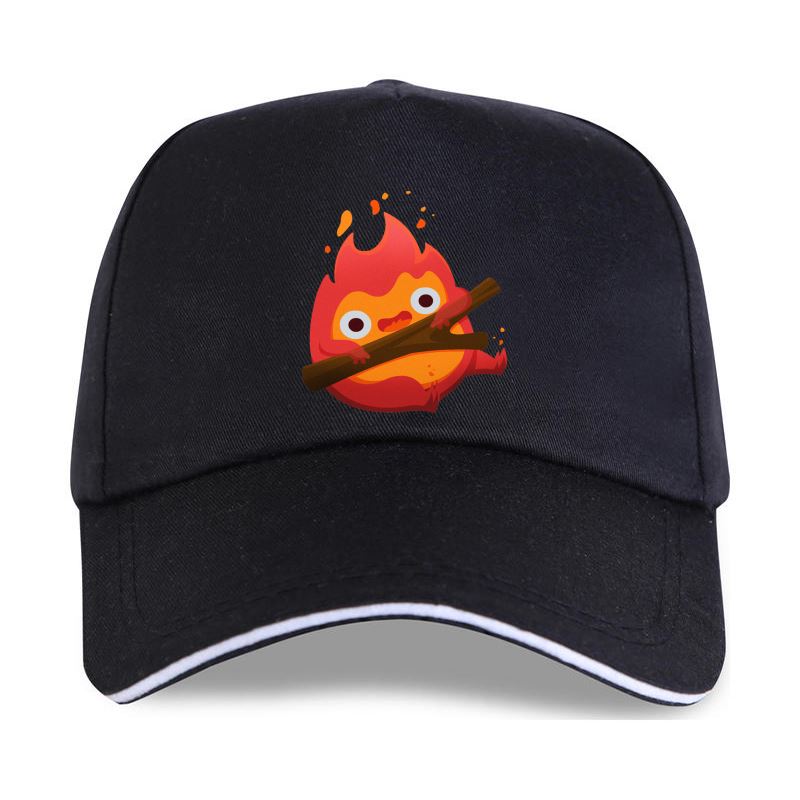 91440118MAC4M03W3Q Nieuw 2021 The Fire Demon Baseballpet Calcifer Howl Moving Castle Studio Ghibli Unisex Casual Harajuku Tops Cami