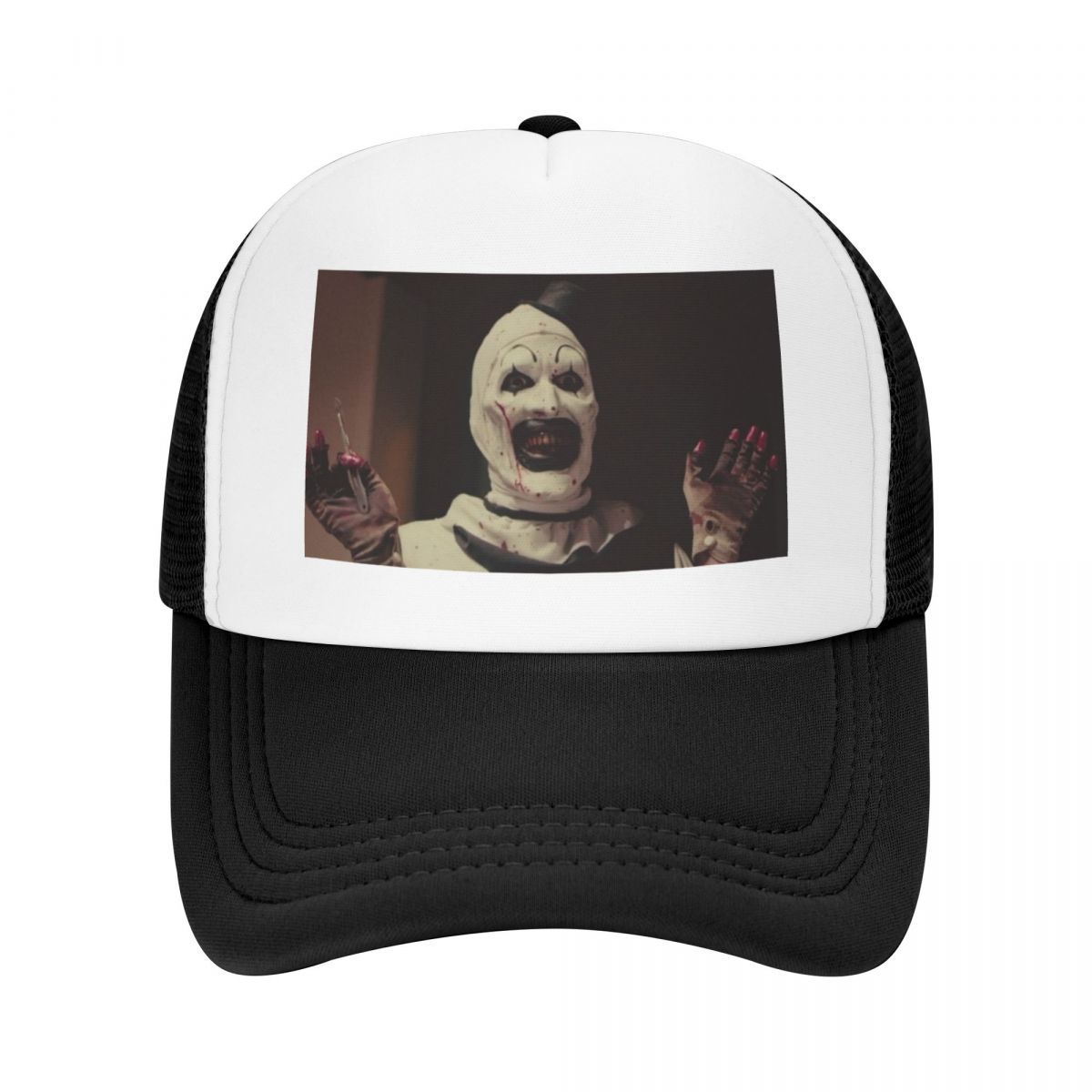 91530602MAC1RBBK0G Terrifiel - Kunst De Clown Baseball Cap Icoon Strandtas Anime Hoed Dames Hoeden Voor De Zon Unisex'S