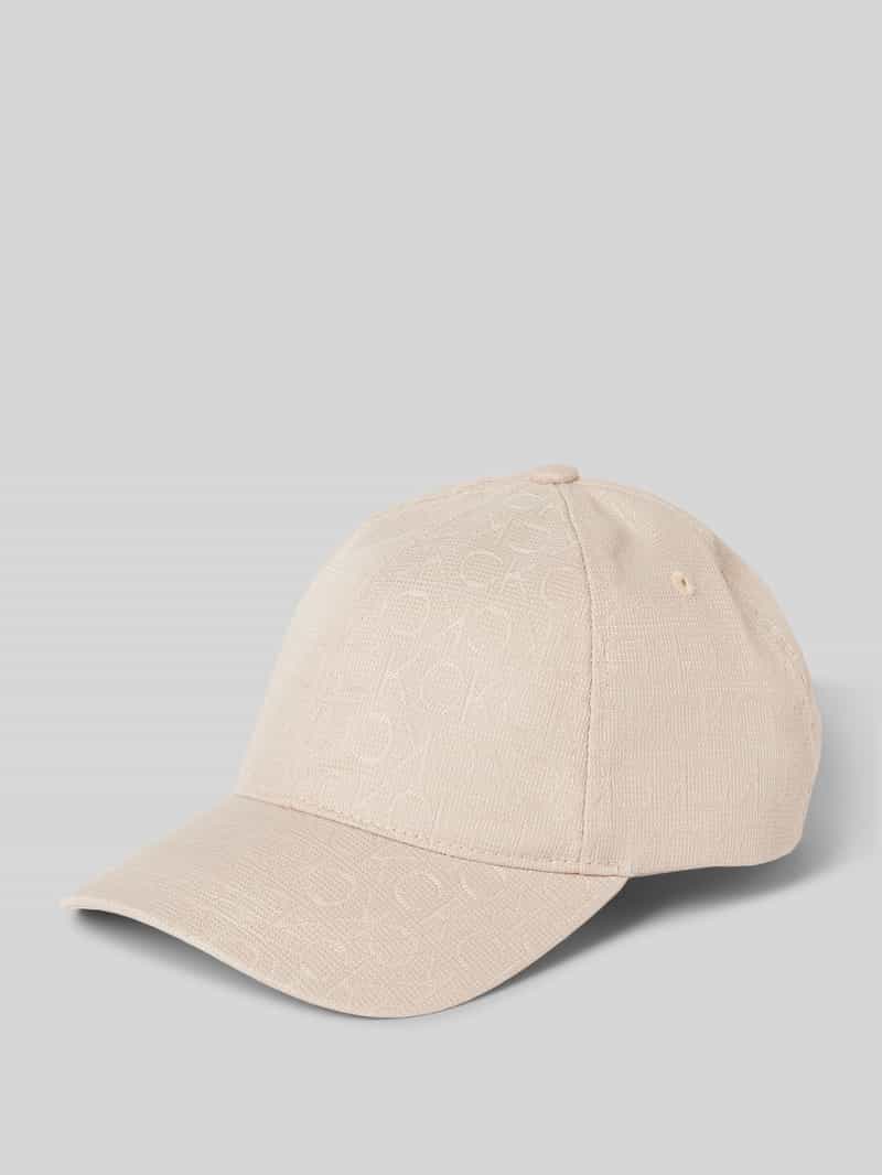 Calvin Klein Baseball pet MONOGRAM JACQUARD CAP Alloverpatroon, klemsluiting