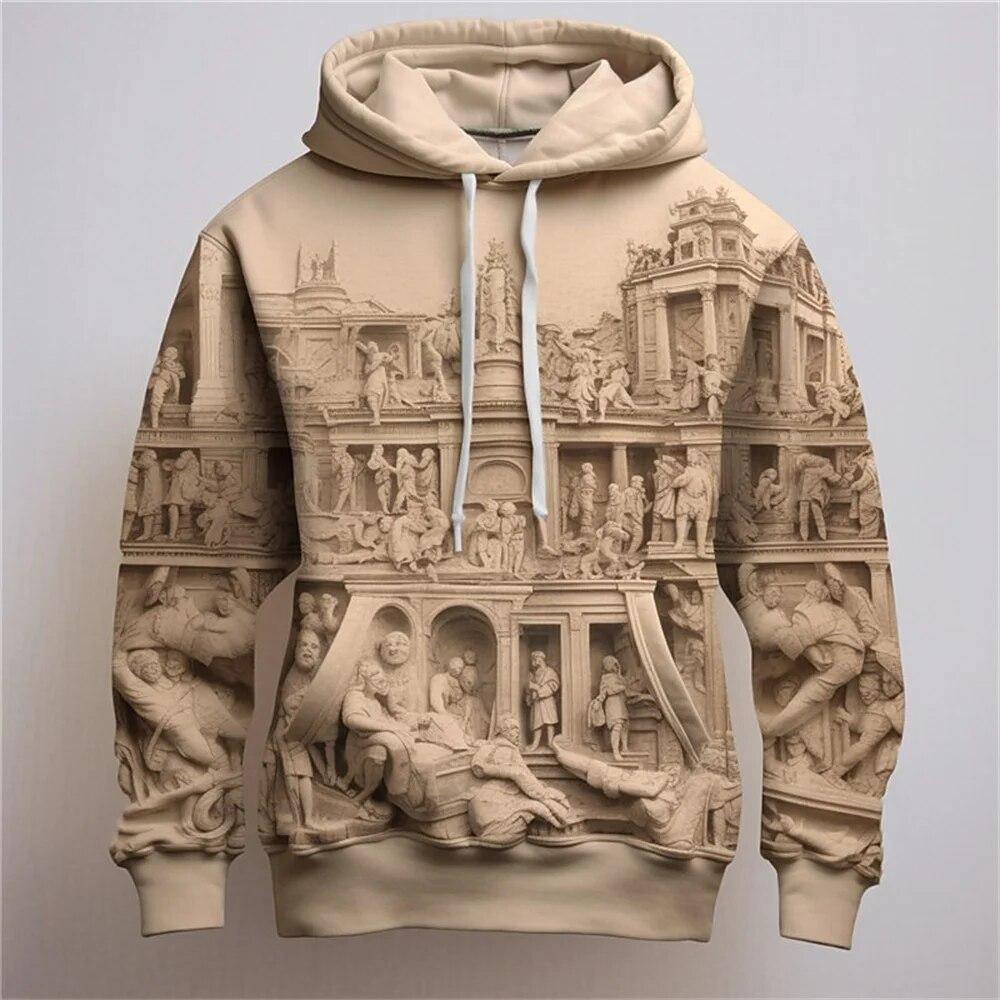 ETST WENDY 005 Herfst Kunst Schilderij 3d Print Pullover Hoodies Voor Mannen Designer Heren Hoodies Mode Oversized Sweatshirt Lange Mouw Casual Shirt S