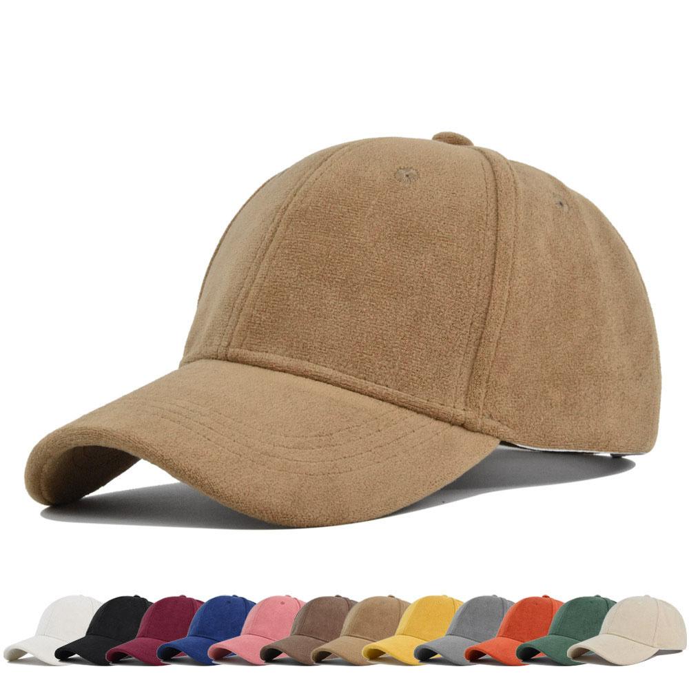 91141024MA7XA23D53 Stevige suède retro honkbalpetten voor unisex vrouwen lente herfst straat snapback hiphop hoed verstelbare imitatiebont zonnebrandcrème vizier pet