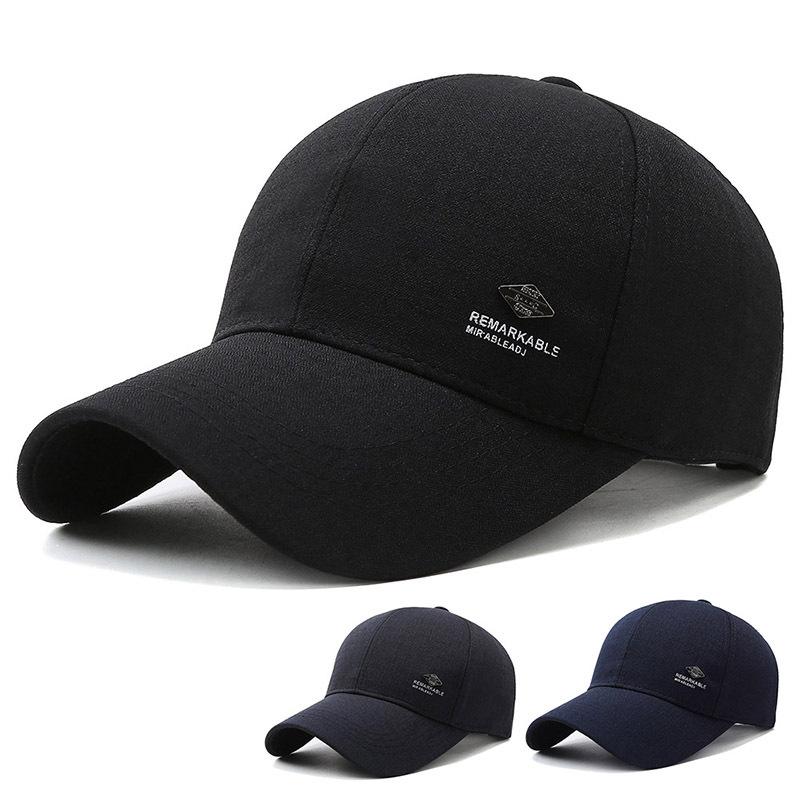 Queeniec Modeontwerp honkbalpet nieuwe hoge kwaliteit heren bestuurder middelbare leeftijd buiten schaduw zonbescherming reizen wandelen golf sport hoed 56-60cm adjustable
