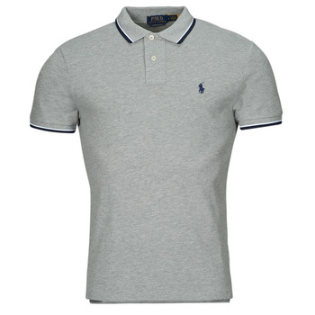 Polo Shirt Korte Mouw Polo Ralph Lauren POLO COUPE DROITE EN COTON BASIC MESH COL FANTAISIE