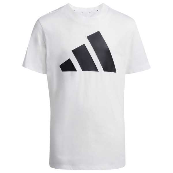 adidas - Kid's Bold Tee 160 - T-shirt, wit/grijs