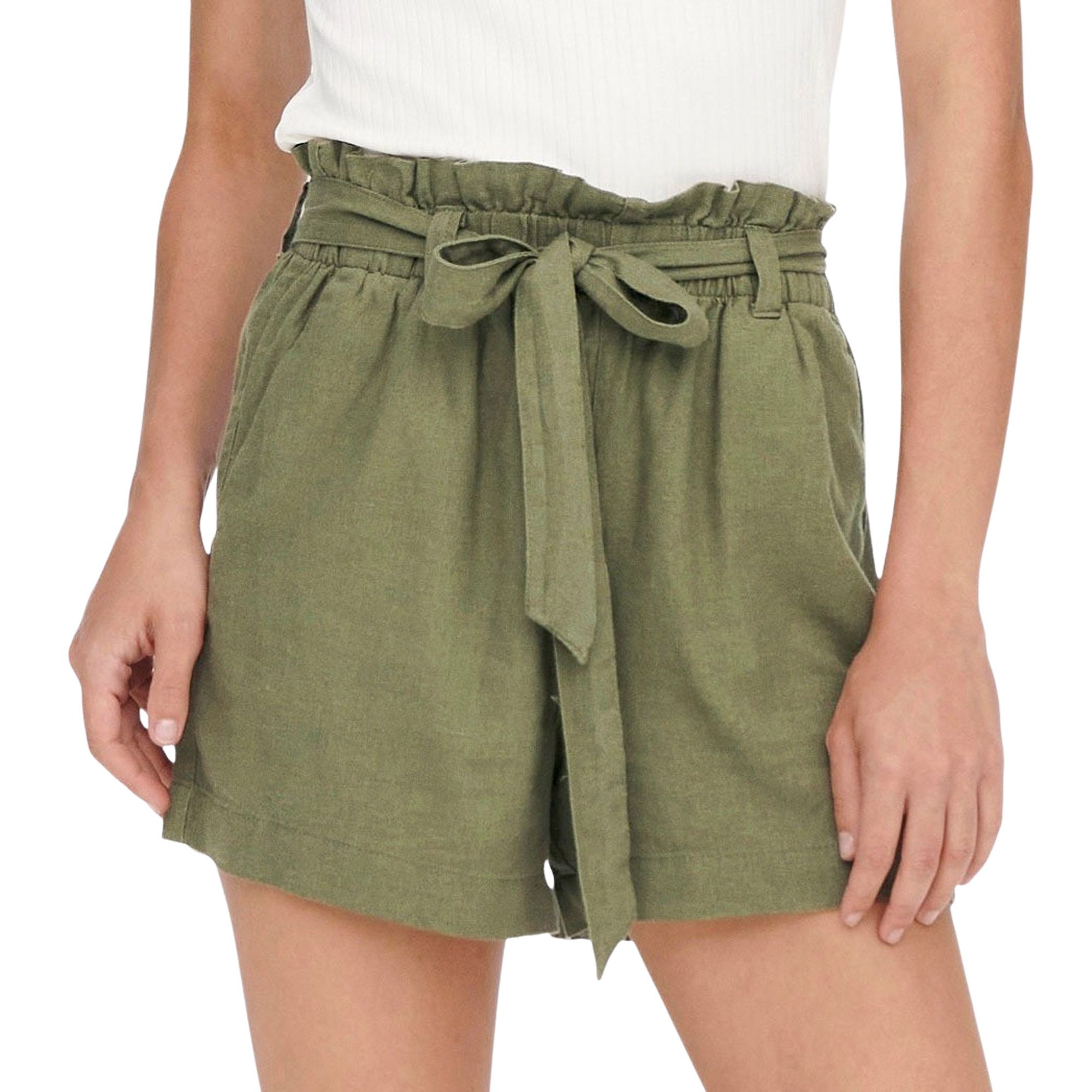 JDY Say Linnen Belt Short Dames