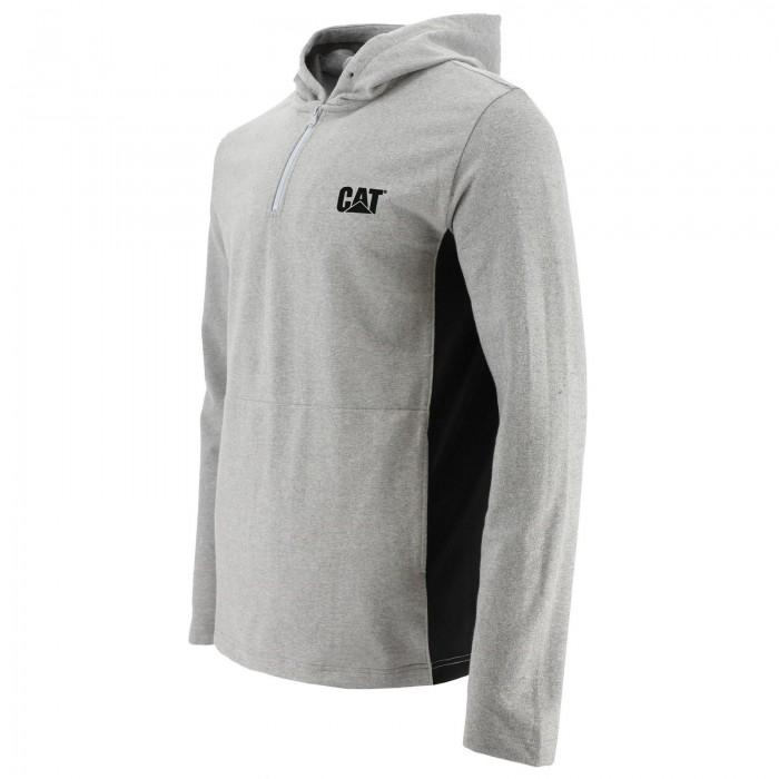 Caterpillar Coolmax herenhoodie met kwartrits M