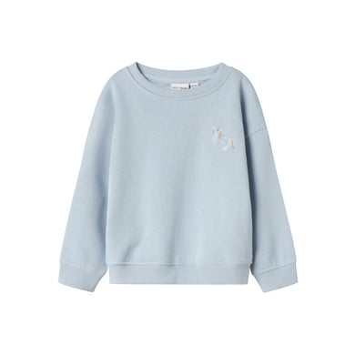 name it Sweatshirt Nmfvallene Gedempt Blauw