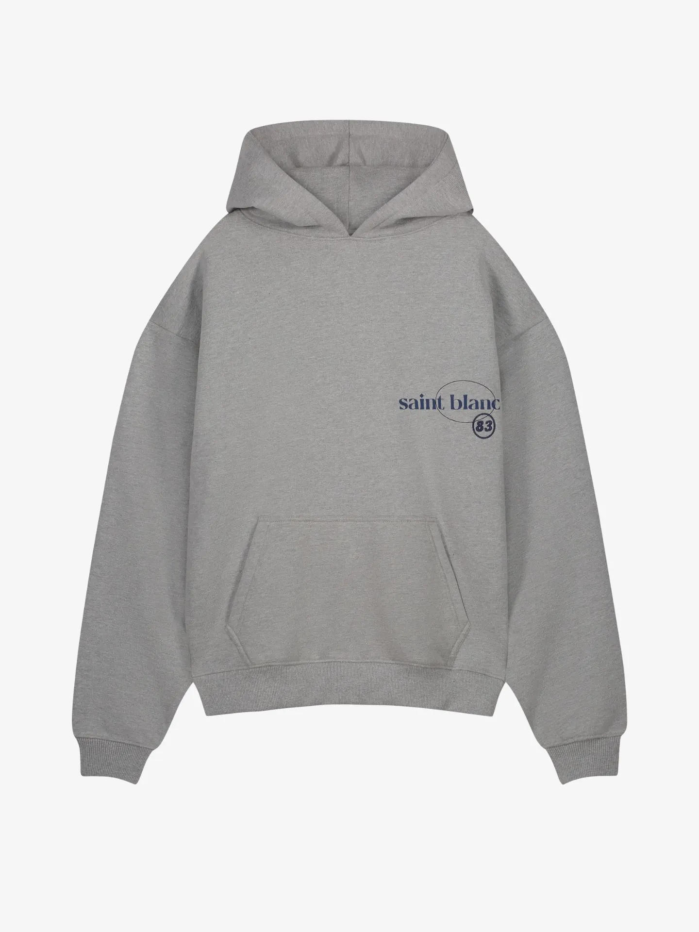 Saint Blanc Domaine hoodie | grey melange