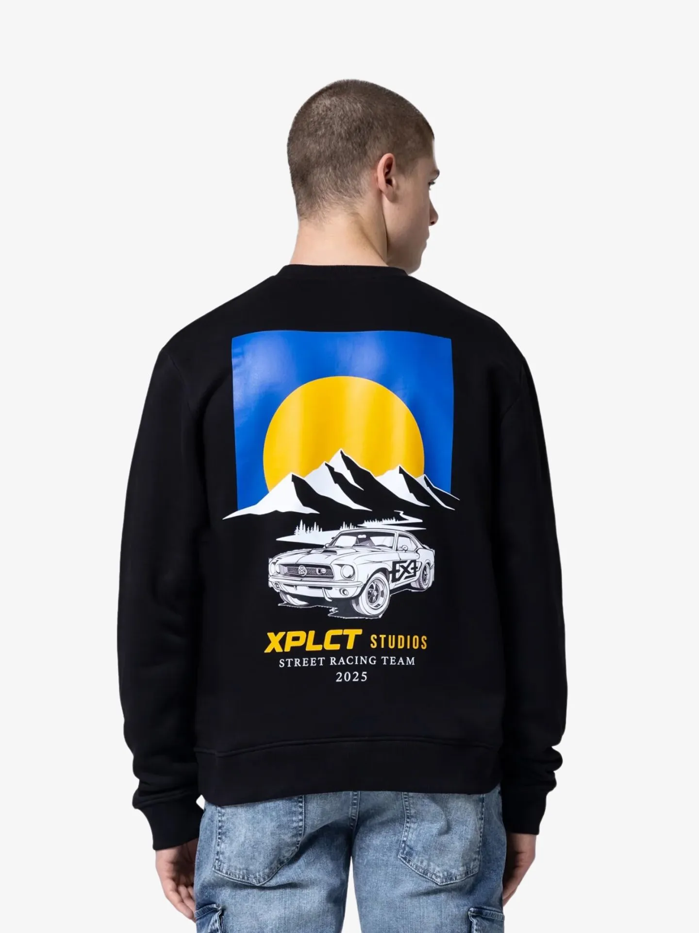 XPLCT Studios Mountain crewneck