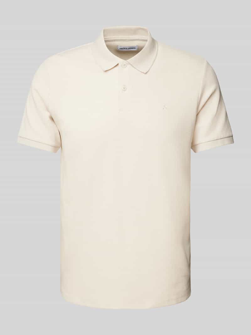Jack & jones Poloshirt met labelstitching, model 'AUSTIN'